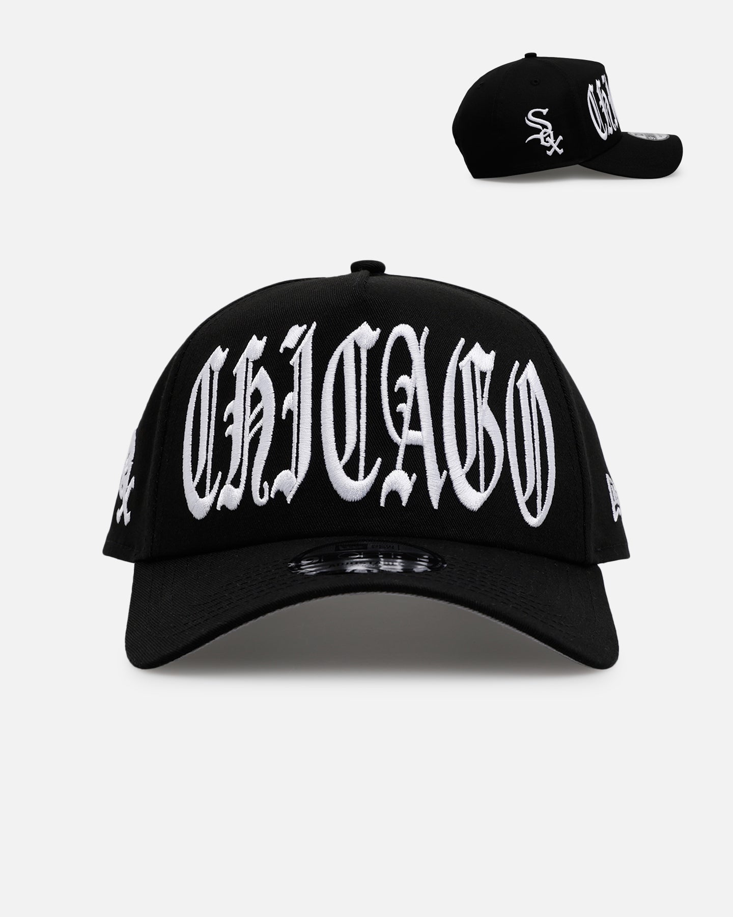 New Era Chicago White Sox 'Oversized Gothic Script Crown' 9FORTY A