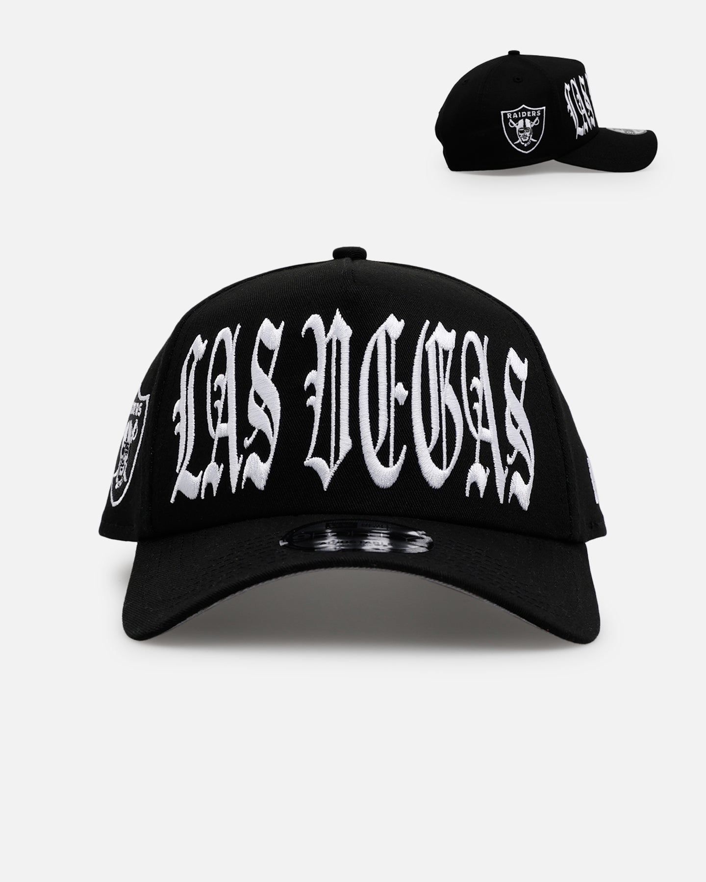 New Era Las Vegas Raiders 'Oversized Gothic Script Crown' 9FORTY A