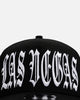 New Era Las Vegas Raiders 'Oversized Gothic Script Crown' 9FORTY A-Frame Snapback Black/White