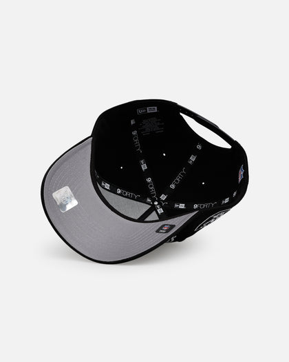 New Era Las Vegas Raiders 'Oversized Gothic Script Crown' 9FORTY A-Frame Snapback Black/White