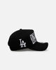 New Era Los Angeles Dodgers 'Oversized Gothic Script Crown' 9FORTY A-Frame Snapback Black/White