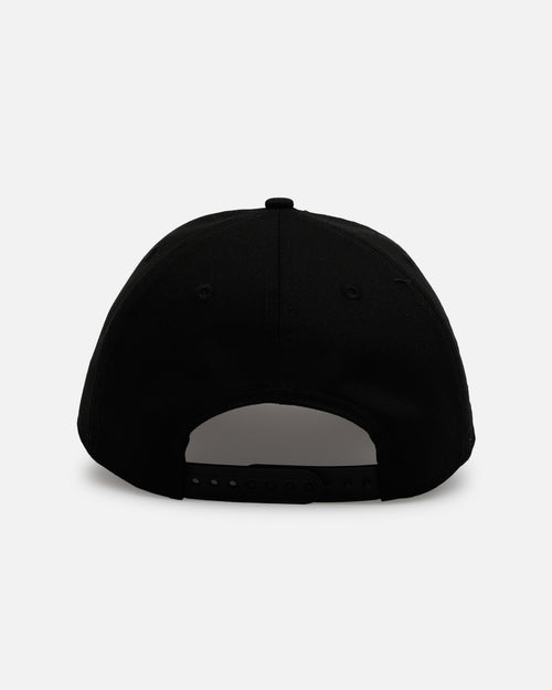 New Era New York Yankees 'Oversized Gothic Script Crown' 9FORTY A-Frame Snapback Black/White