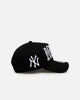 New Era New York Yankees 'Oversized Gothic Script Crown' 9FORTY A-Frame Snapback Black/White