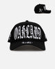 New Era Oakland Athletics 'Oversized Gothic Script Crown' 9FORTY A-Frame Snapback Black/White