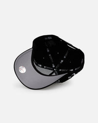 New Era Oakland Athletics 'Oversized Gothic Script Crown' 9FORTY A-Frame Snapback Black/White