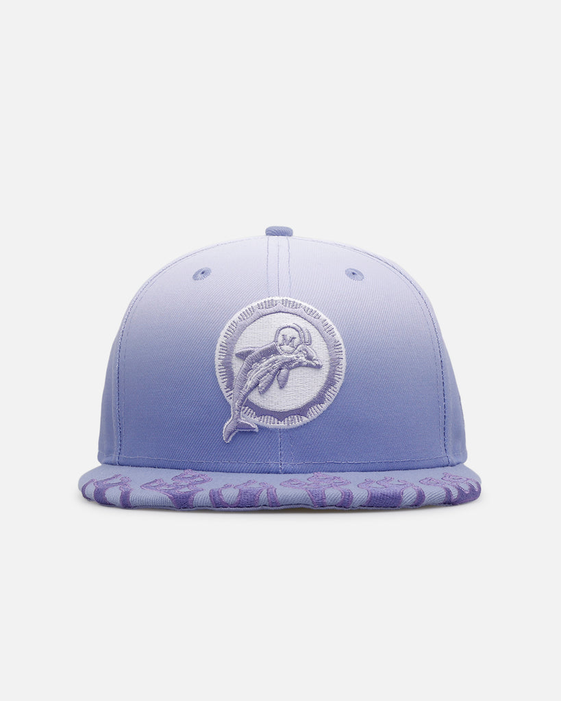 New Era Miami Dolphins 'Sundye Flames' 59FIFTY Fitted Lavender