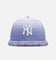 New Era New York Yankees 'Sundye Flames' 59FIFTY Fitted Lavender