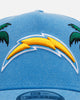 New Era Los Angeles Chargers 'Palm Trees' 9FORTY A-Frame Snapback Official Team Color
