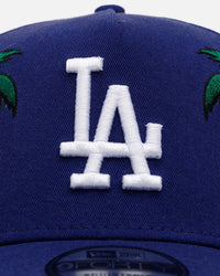 New Era Los Angeles Dodgers 'Palm Trees' 9FORTY A-Frame Snapback Official Team Color