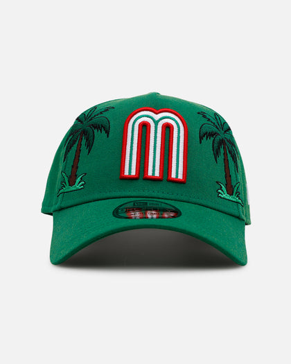 New Era Mexico National Baseball Team 'Palm Trees' 9FORTY A-Frame Snapback Official Team Color