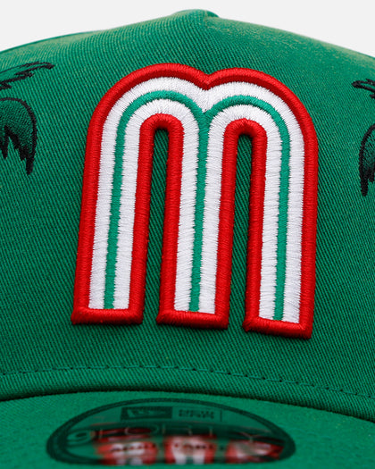 New Era Mexico National Baseball Team 'Palm Trees' 9FORTY A-Frame Snapback Official Team Color