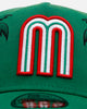 New Era Mexico National Baseball Team 'Palm Trees' 9FORTY A-Frame Snapback Official Team Color