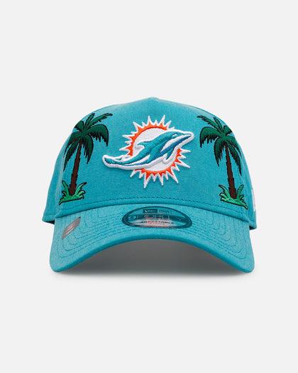 New Era Miami Dolphins 'Palm Trees' 9FORTY A-Frame Snapback Official Team Color