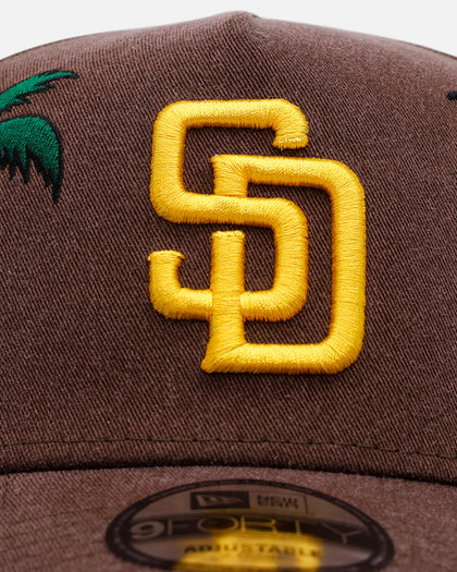 New Era San Diego Padres 'Palm Trees' 9FORTY A-Frame Snapback Official Team Color