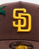 New Era San Diego Padres 'Palm Trees' 9FORTY A-Frame Snapback Official Team Color