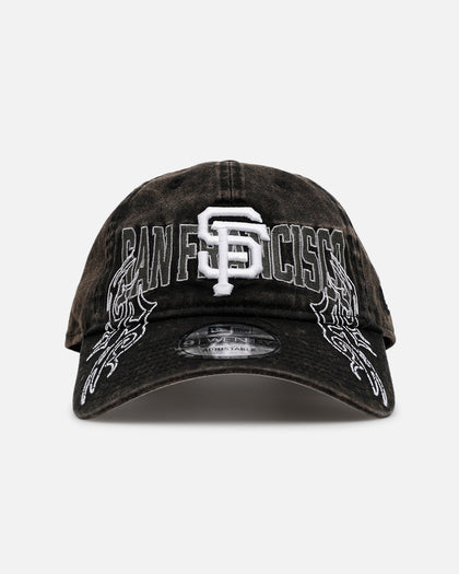 New Era San Francisco Giants 'Tribal' Classic Casual Strapback Washed Black
