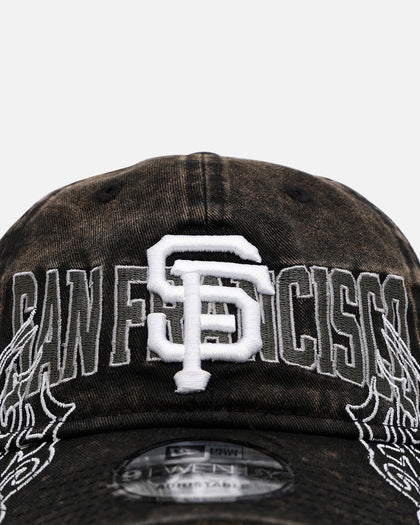 New Era San Francisco Giants 'Tribal' Classic Casual Strapback Washed Black