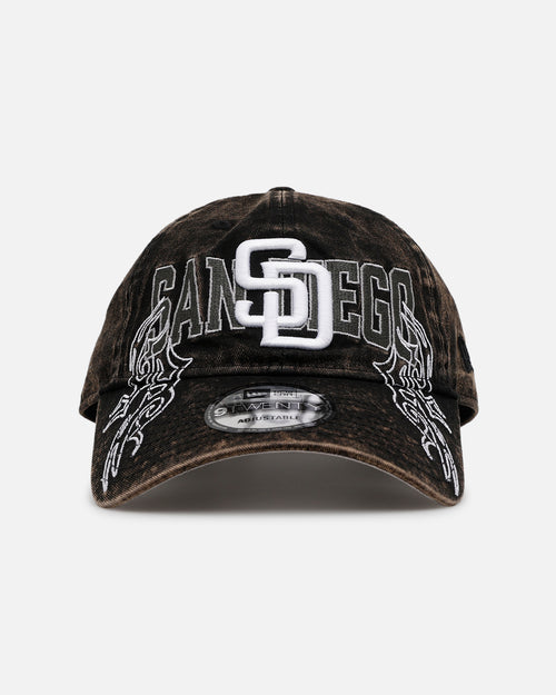New Era San Diego Padres 'Tribal' Classic Casual Strapback Washed Black