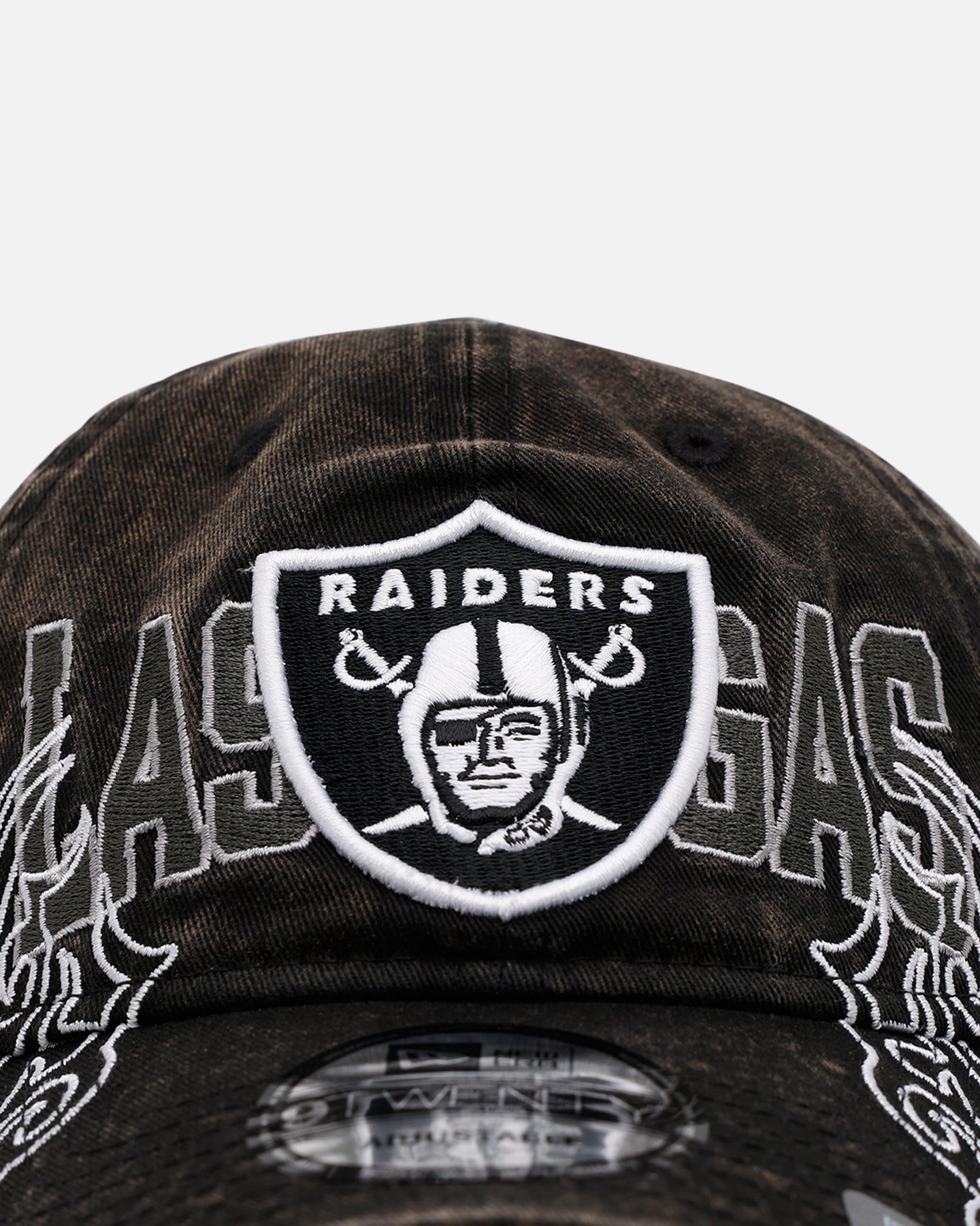 New Era Las Vegas Raiders 'Tribal' Classic Casual Strapback Washed