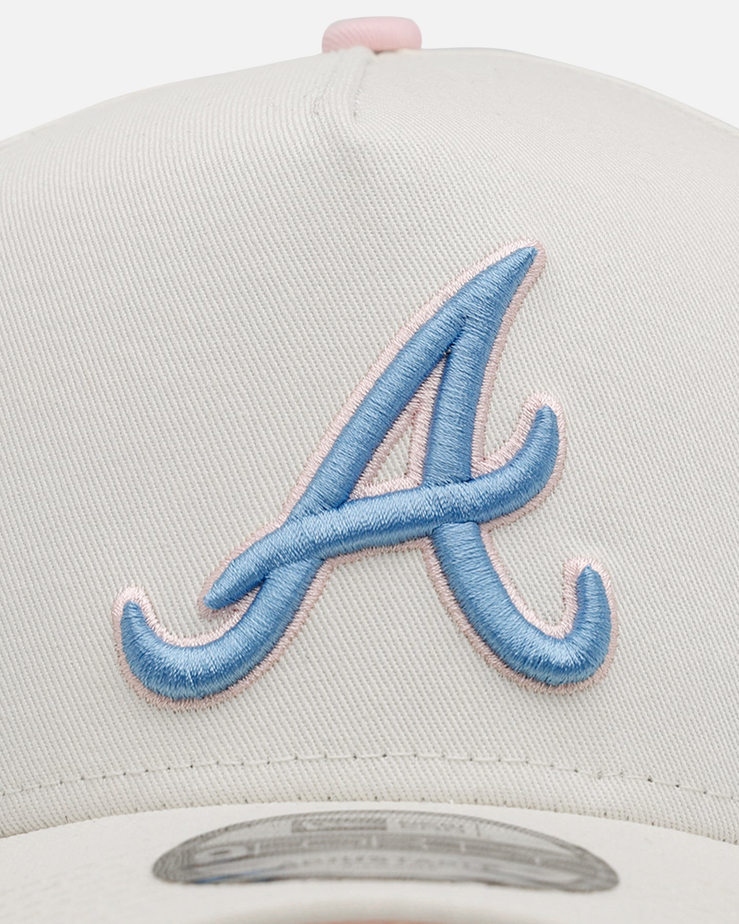 New Era Atlanta Braves 'Pastel' 9FORTY A-Frame Snapback Chrome