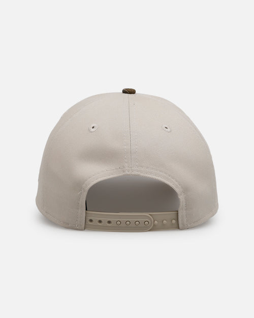 New Era Atlanta Braves 'Real Tree Stone' 9FORTY A-Frame Snapback Stone