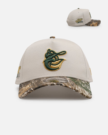 New Era Baltimore Orioles 'Real Tree Stone' 9FORTY A-Frame Snapback Stone