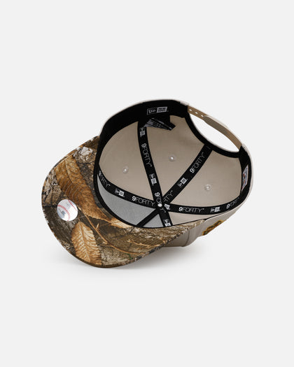 New Era Houston Astros 'Real Tree Stone' 9FORTY A-Frame Snapback Stone