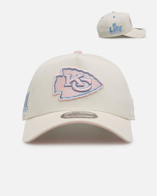 New Era Kansas City Chiefs 'Pastel' 9FORTY A-Frame Snapback Chrome White