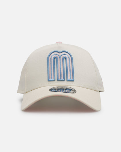 New Era Mexico National Baseball Team 'Pastel' 9FORTY A-Frame Snapback Chrome White