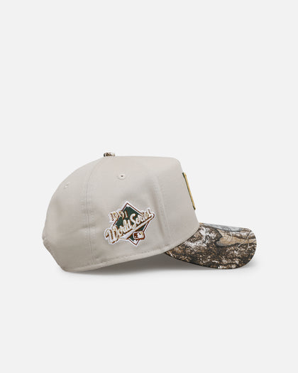 New Era Minnesota Twins 'Stone Realtree' 9FORTY A-Frame Snapback Stone