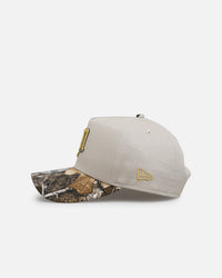 New Era Minnesota Twins 'Stone Realtree' 9FORTY A-Frame Snapback Stone