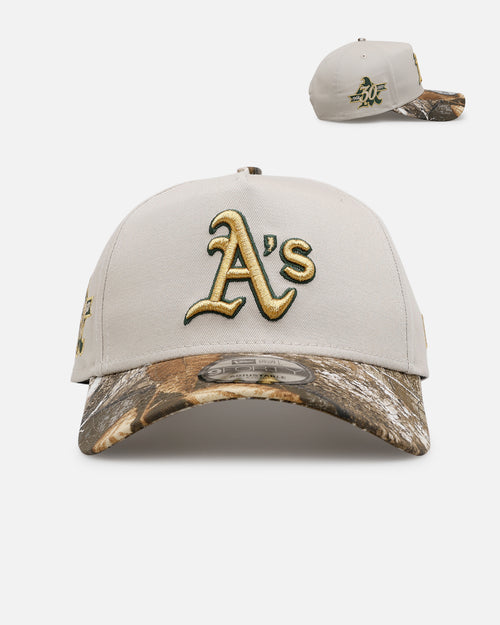 New Era Oakland Athletics 'Stone Realtree' 9FORTY A-Frame Snapback Stone
