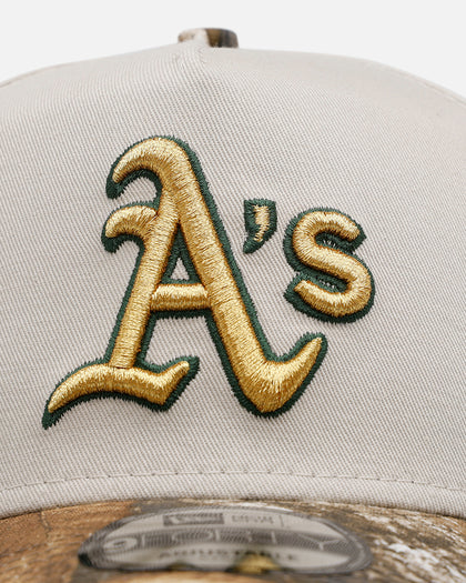 New Era Oakland Athletics 'Stone Realtree' 9FORTY A-Frame Snapback Stone