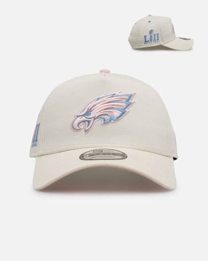 New Era Philadelphia Eagles 'Pastel' 9FORTY A-Frame Snapback Chrome White
