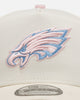 New Era Philadelphia Eagles 'Pastel' 9FORTY A-Frame Snapback Chrome White