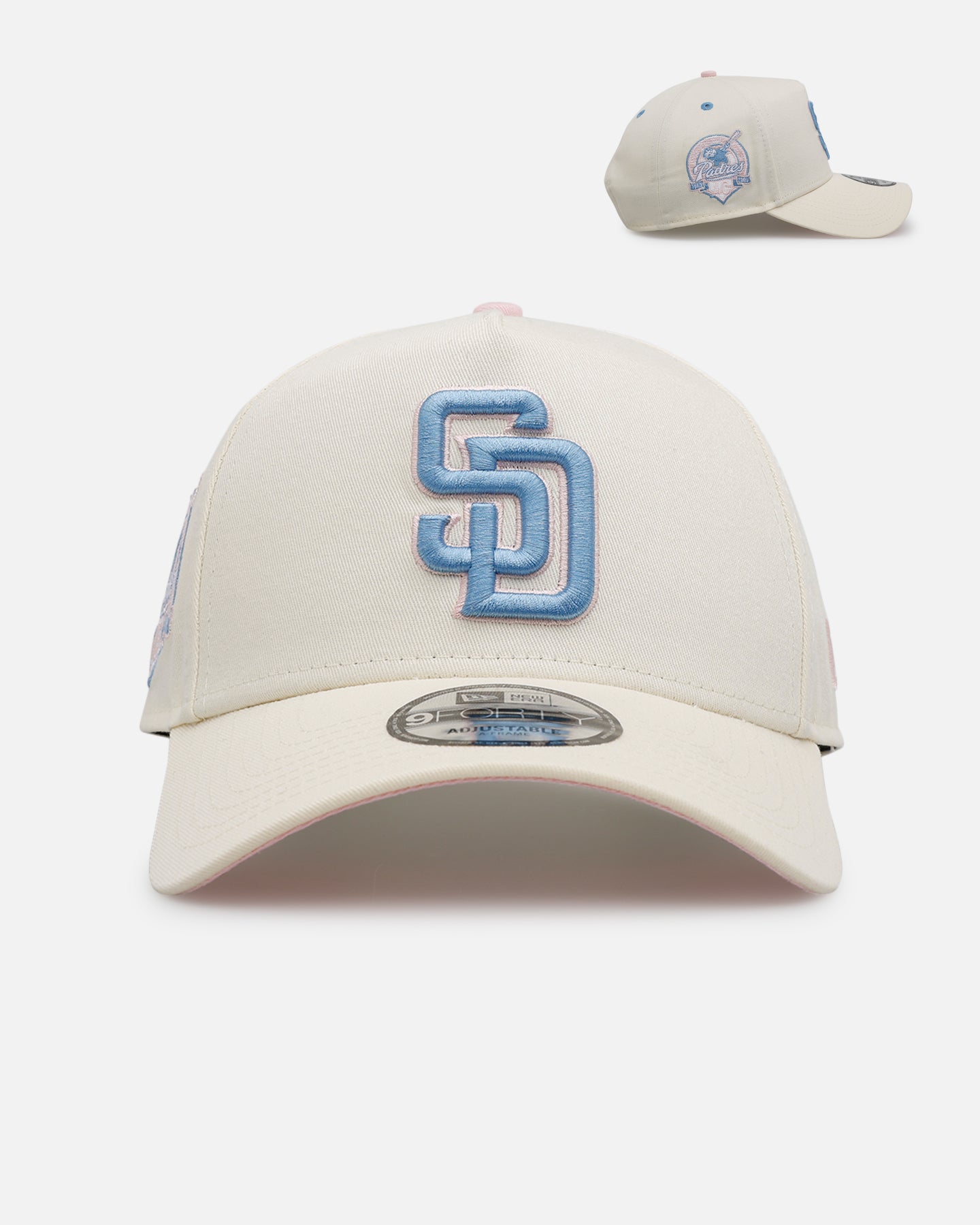 New Era San Diego Padres 'Pastel' 9FORTY A-Frame Snapback Chrome