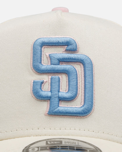 New Era San Diego Padres 'Pastel' 9FORTY A-Frame Snapback Chrome White