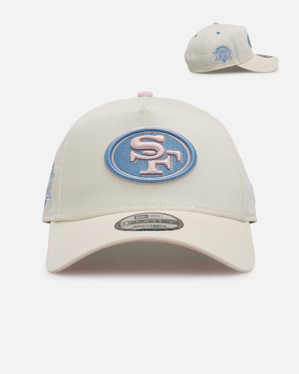 New Era San Francisco 49ers 'Pastel' 9FORTY A-Frame Snapback Chrome White
