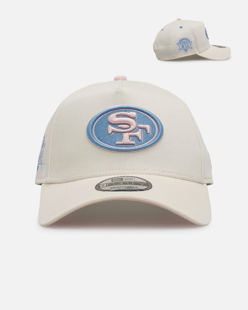 New Era San Francisco 49ers 'Pastel' 9FORTY A-Frame Snapback Chrome White