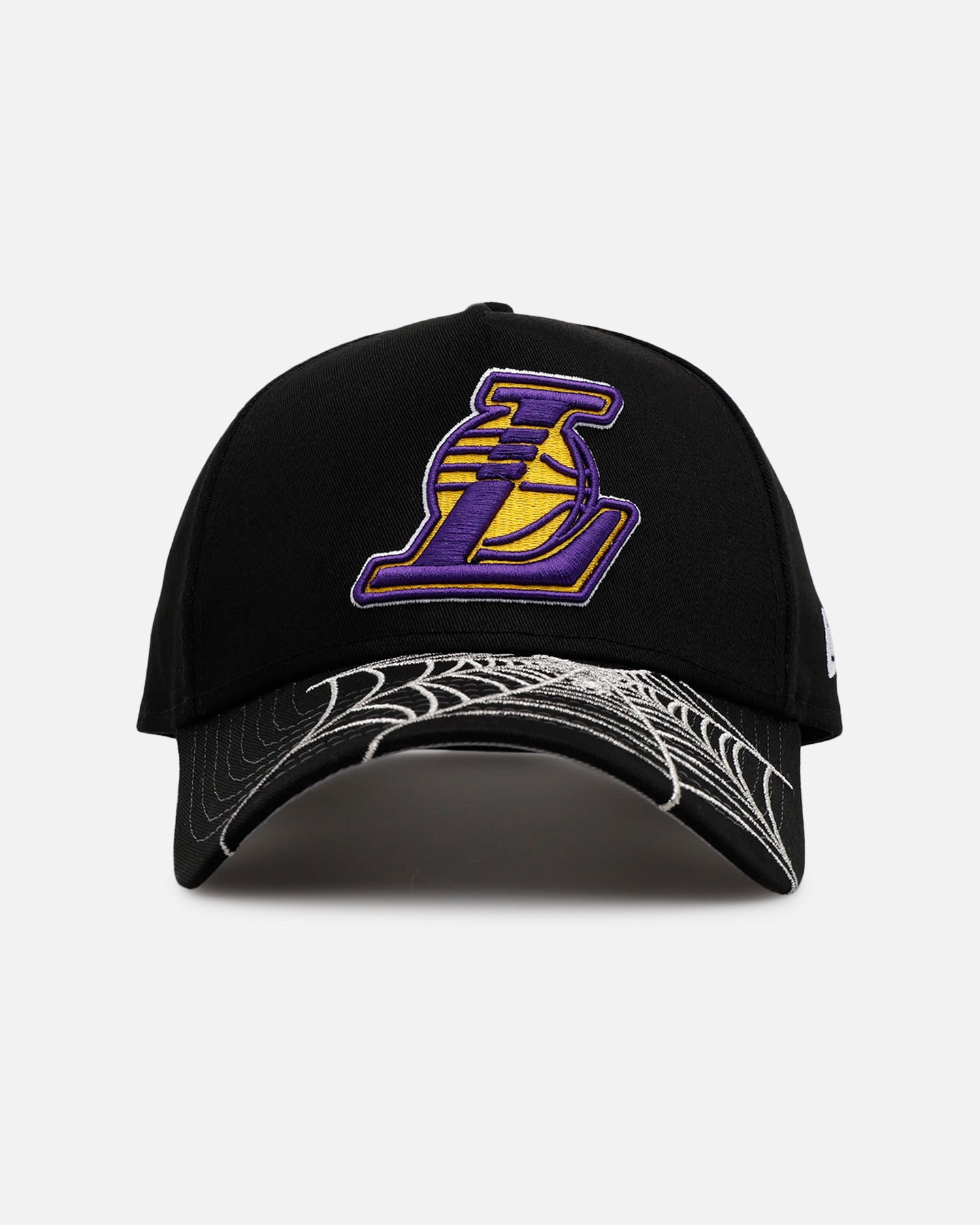 New Era Los Angeles Lakers 'Spider Web Visor' 9FORTY A-Frame