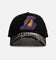 New Era Los Angeles Lakers 'Spider Web Visor' 9FORTY A-Frame Snapback Black