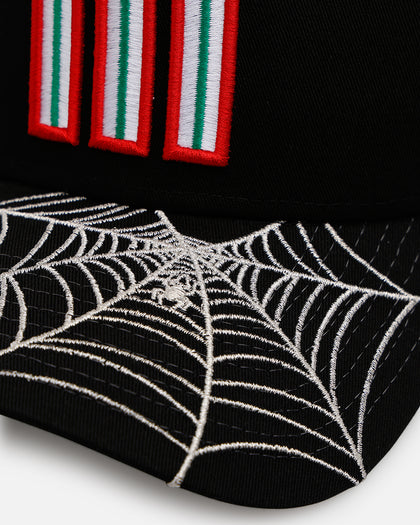 New Era Mexico National Baseball Team'Spider Web Visor' 9FORTY A-Frame Snapback Black