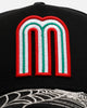 New Era Mexico National Baseball Team'Spider Web Visor' 9FORTY A-Frame Snapback Black