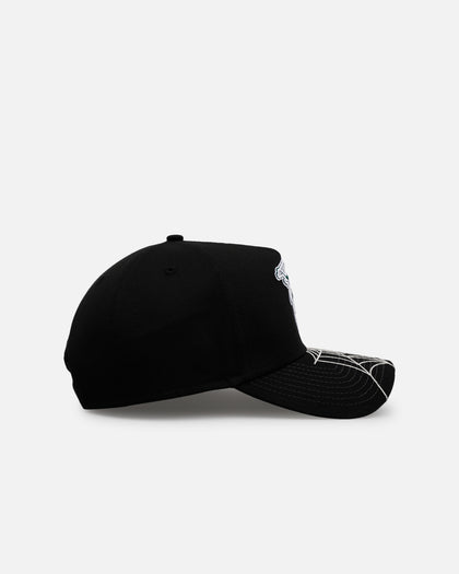 New Era Oakland Athletics 'Spider Web Visor' 9FORTY A-Frame Snapback Black