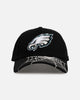 New Era Philadelphia Eagles 'Spider Web Visor' 9FORTY A-Frame Snapback Black