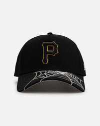 New Era Pittsburgh Pirates 'Spider Web Visor' 9FORTY A-Frame Snapback Black