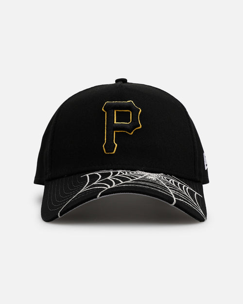 New Era Pittsburgh Pirates 'Spider Web Visor' 9FORTY A-Frame Snapback Black