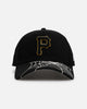 New Era Pittsburgh Pirates 'Spider Web Visor' 9FORTY A-Frame Snapback Black