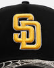 New Era San Diego Padres 'Spider Web Visor' 9FORTY A-Frame Snapback Black