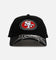 New Era San Francisco 49ers 'Spider Web Visor' 9FORTY A-Frame Snapback Black